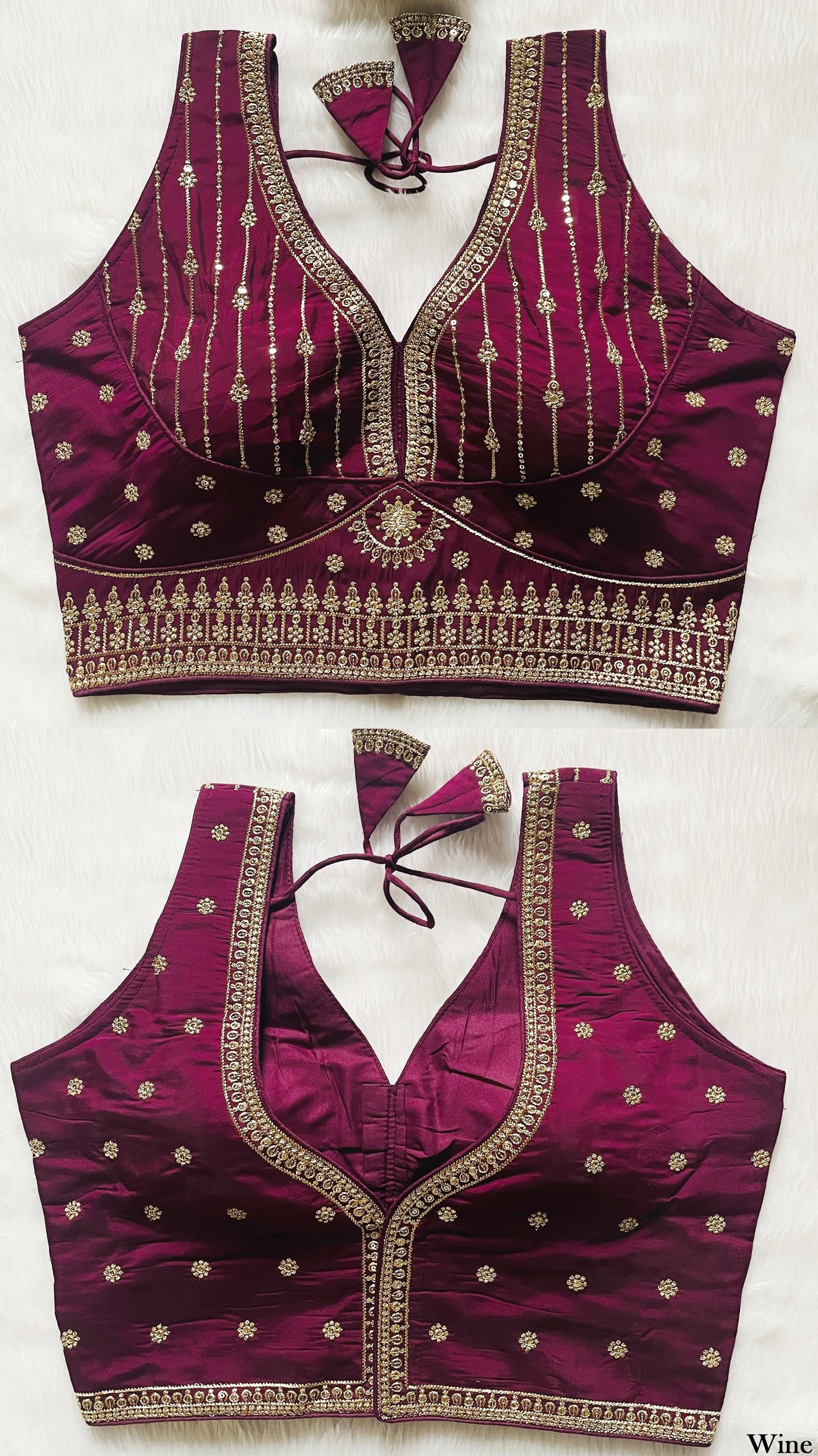 Dola Silk-Embroidered-Blouse