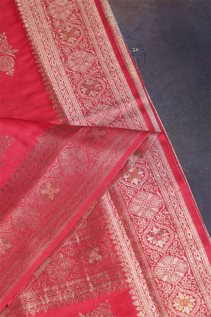 peach-banarasi-silk-saree