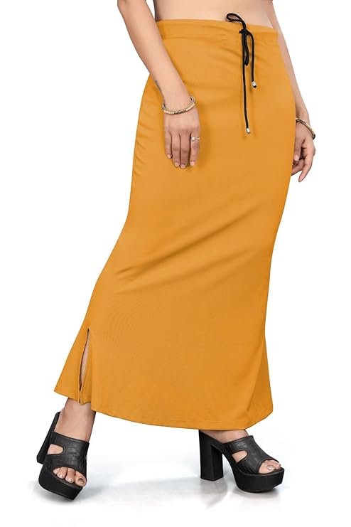 mustard-saree-shapewear